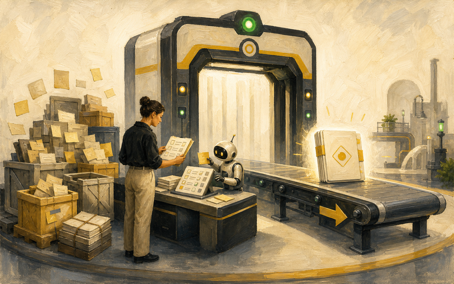 Software factory intake dock turning rough requests into testable tasks