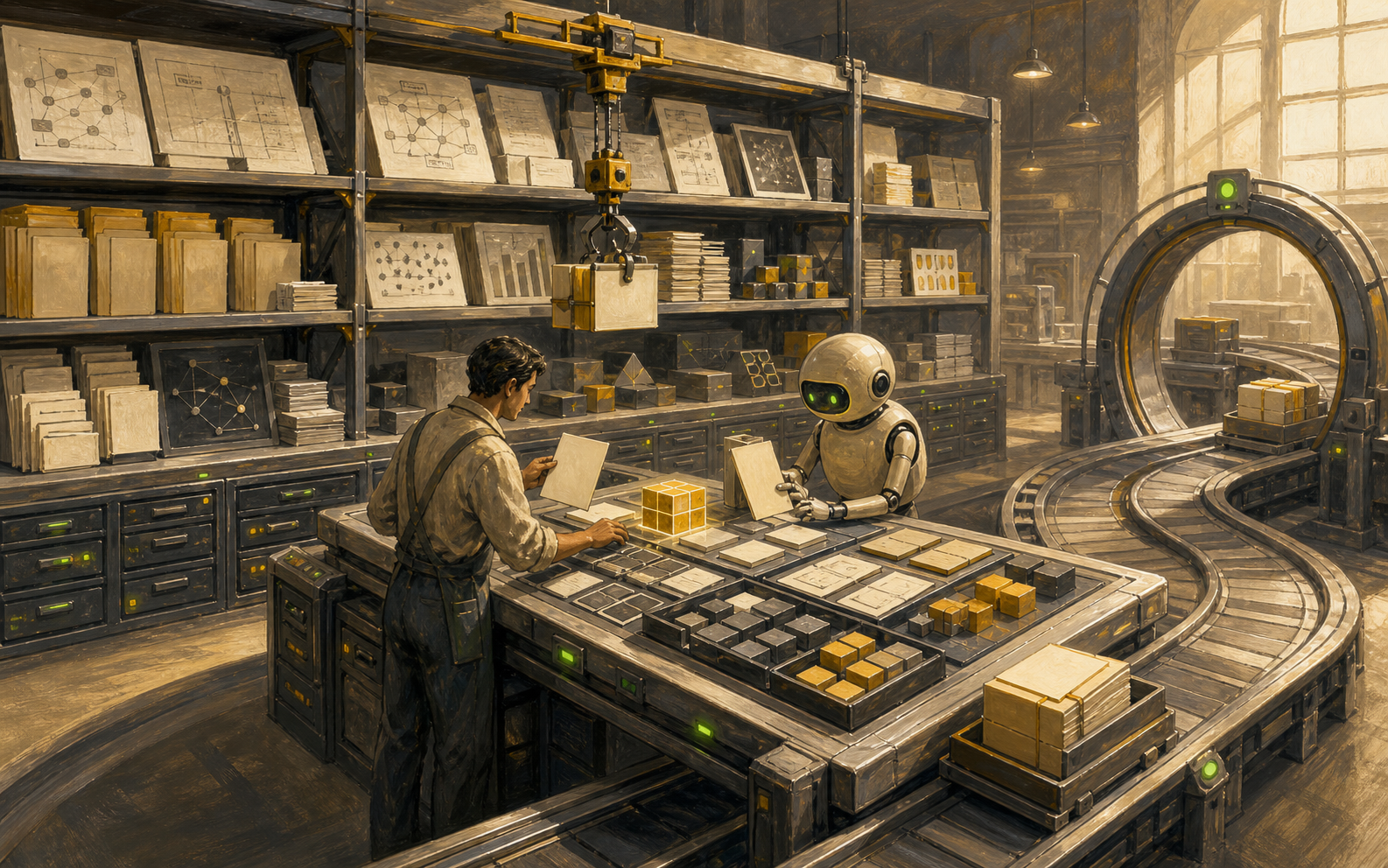 Software factory context bench selecting relevant repository knowledge