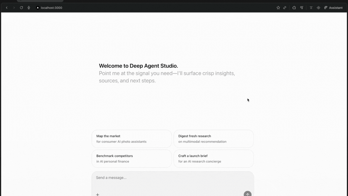Deep Agent Studio