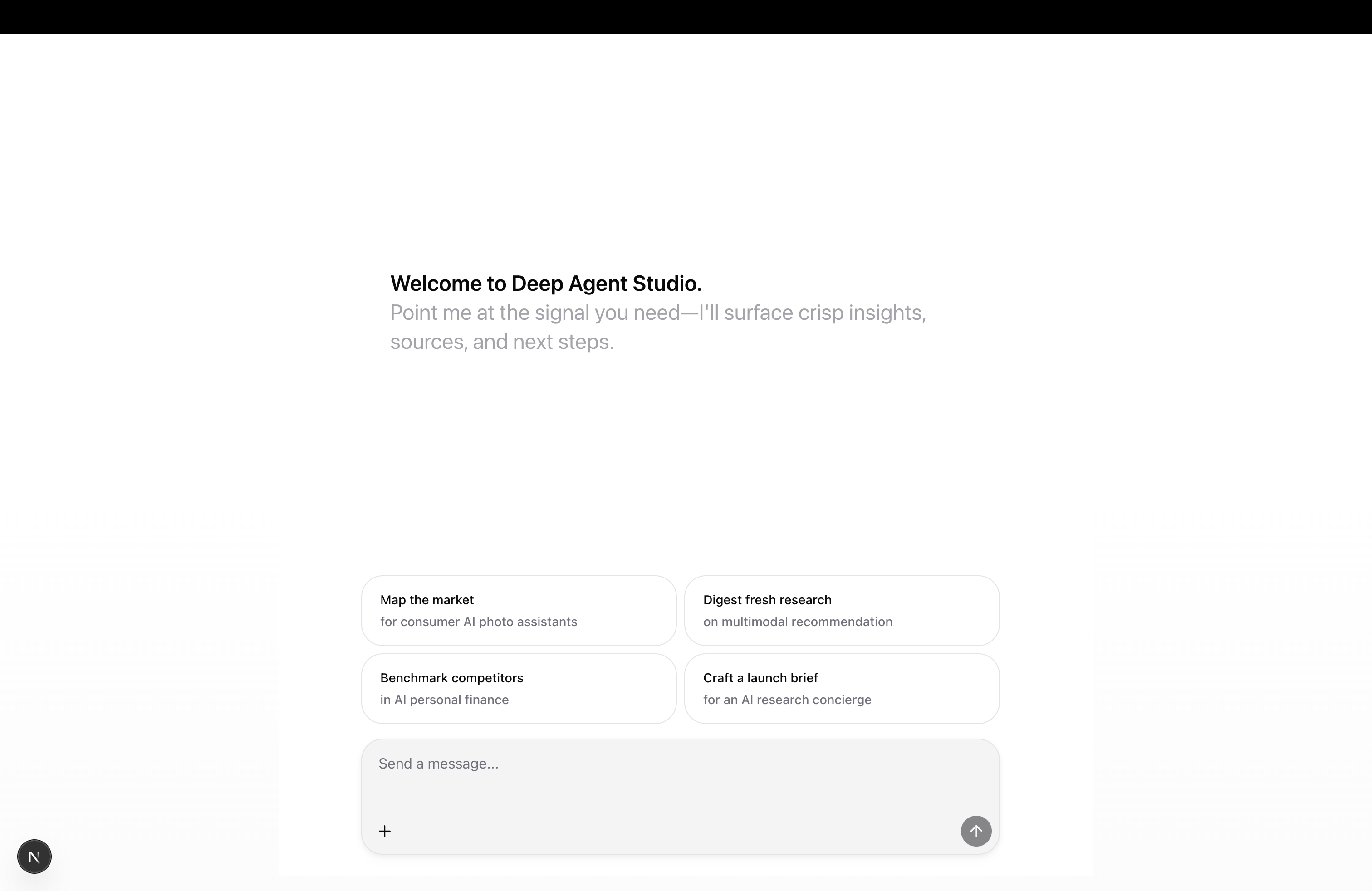 Deep Agent Studio